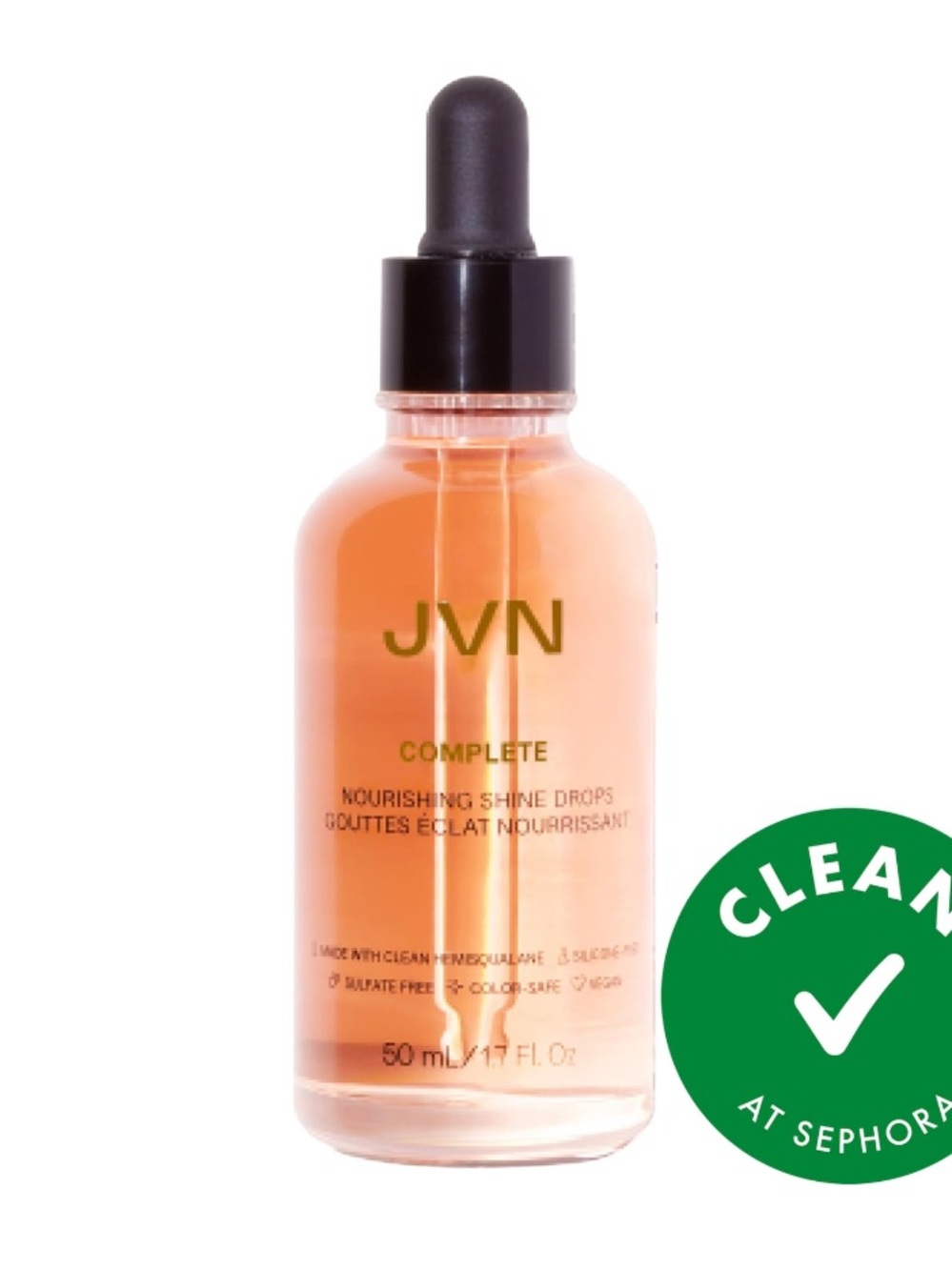 JVN Complete Nourishing Hair Oil Shine Drops